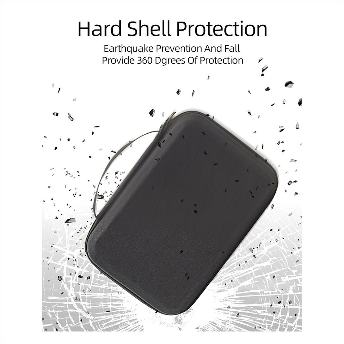 Drone Hard Shell Case - wilwill Tragbare Hartschalen-Tragetasche für FIMI Mini
