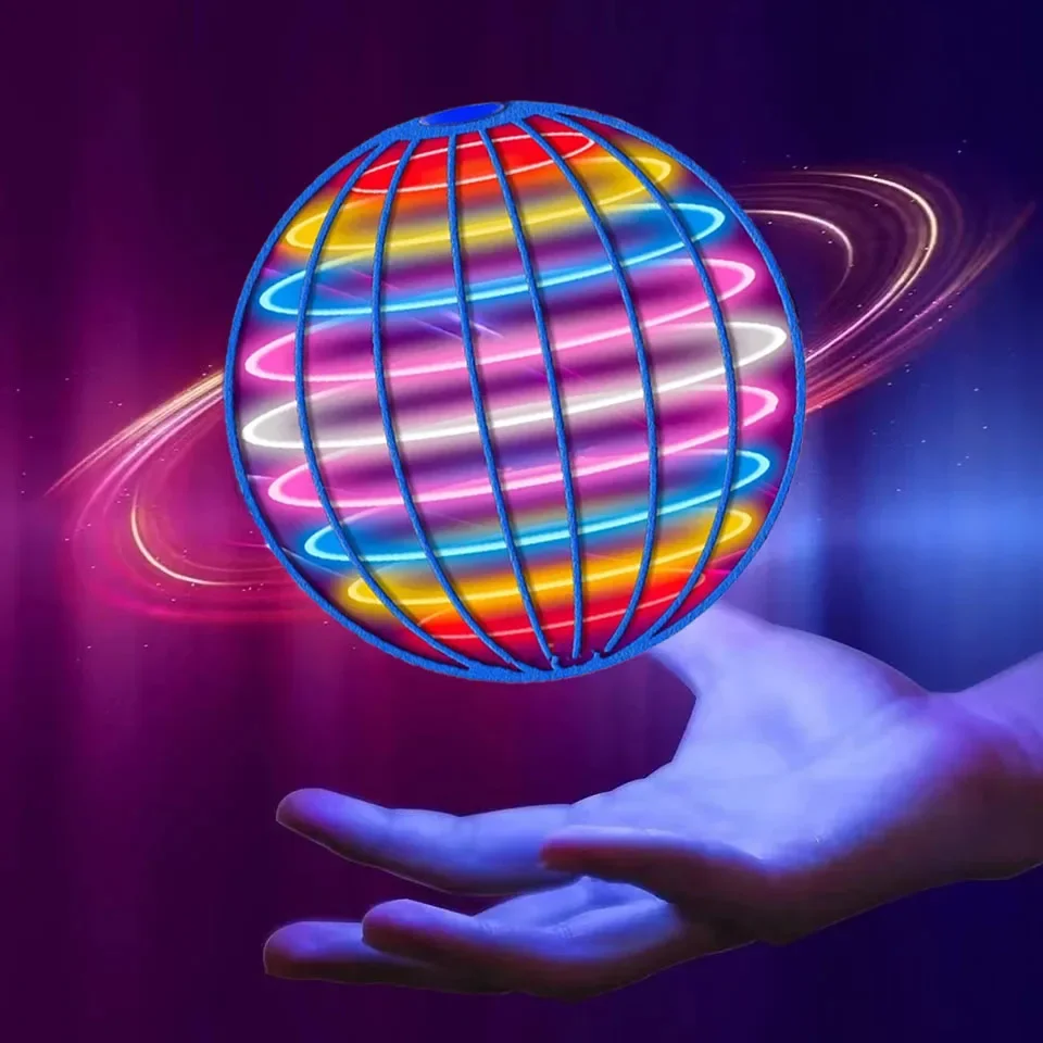 Drone Beacon Light - Flying Ball Boomerang Spinner Toys Handsteuerungsdrohne